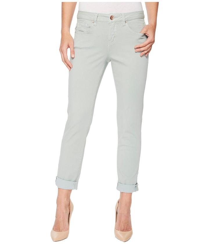 Jag Jeans Carter Cuffed Girlfriend Jeans In Freedom Knit Denim (beach Glass) Women's Jeans