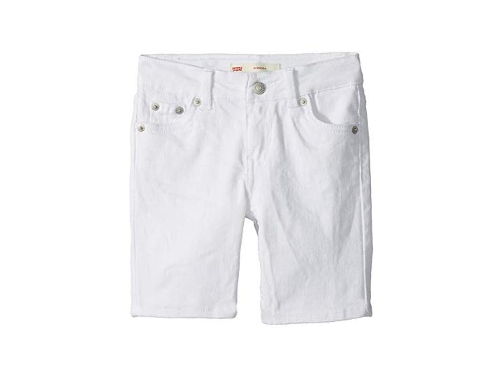 Levi's(r) Kids Seaside Bermuda Shorts (toddler) (white) Girl's Shorts