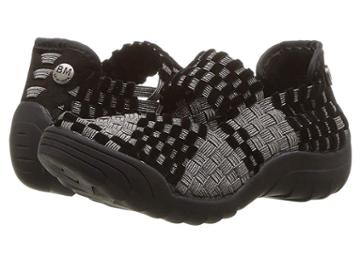 Bernie Mev. Kids Rigged Charm (little Kid/big Kid) (gunmetal/black Velvet) Girl's Shoes