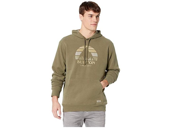 Burton Underhill Pullover Hoodie (dusty Olive) Men's Sweatshirt