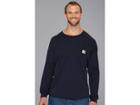 Carhartt Big Tall Workwear Pocket L/s Tee (navy) Men's T Shirt