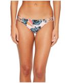 Billabong Coastal Luv Tropic Bikini Bottom (blush) Women's Swimwear