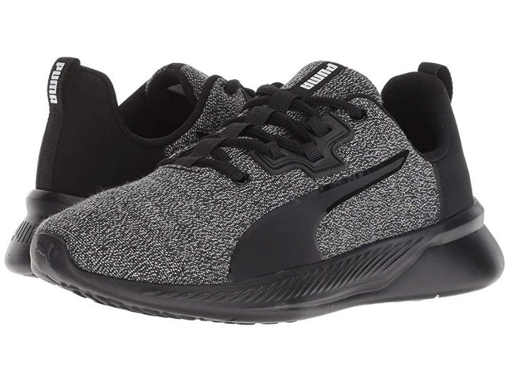 Puma Kids Tishatsu Runner Knit (big Kid) (puma Black/puma White) Kids Shoes