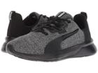 Puma Kids Tishatsu Runner Knit (big Kid) (puma Black/puma White) Kids Shoes