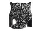 Rag & Bone Ellis Zip Boot (black/white Cheetah) Women's Sandals