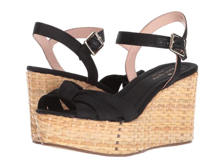 Kate Spade New York Tilly (black Grosgrain) Women's Shoes