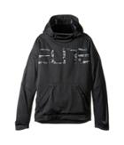 Nike Kids Elite Pullover Hoodie (little Kids/big Kids) (black Heather/black/cool Grey/cool Grey) Boy's Sweater