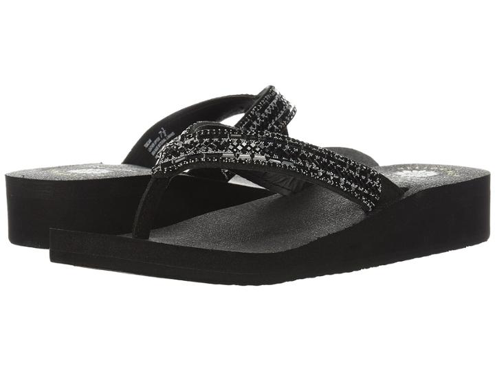 Yellow Box Toscani (black) Women's Sandals