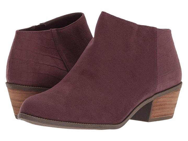 Dr. Scholl's Brendel (merlot Microfiber) Women's Shoes