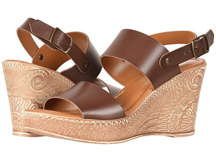 Bella-vita Cor-italy (brown Italian Leather) Women's Sling Back Shoes