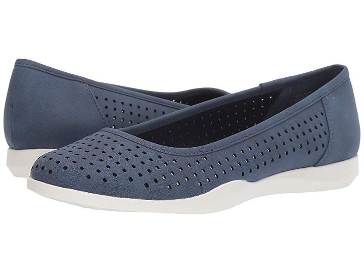White Mountain Pennie (navy) Women's Shoes