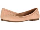 Frye Tinsley Stitch Ballet (blush Goat Nubuck) Women's Dress Flat Shoes