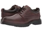 Dockers Warden Plain Toe Oxford (red/brown Soft Oiled Crazyhorse) Men's Shoes