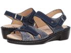 Finn Comfort Buka (navy) Women's Sandals