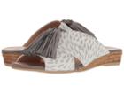 Eric Michael Wanda (silver) Women's Shoes