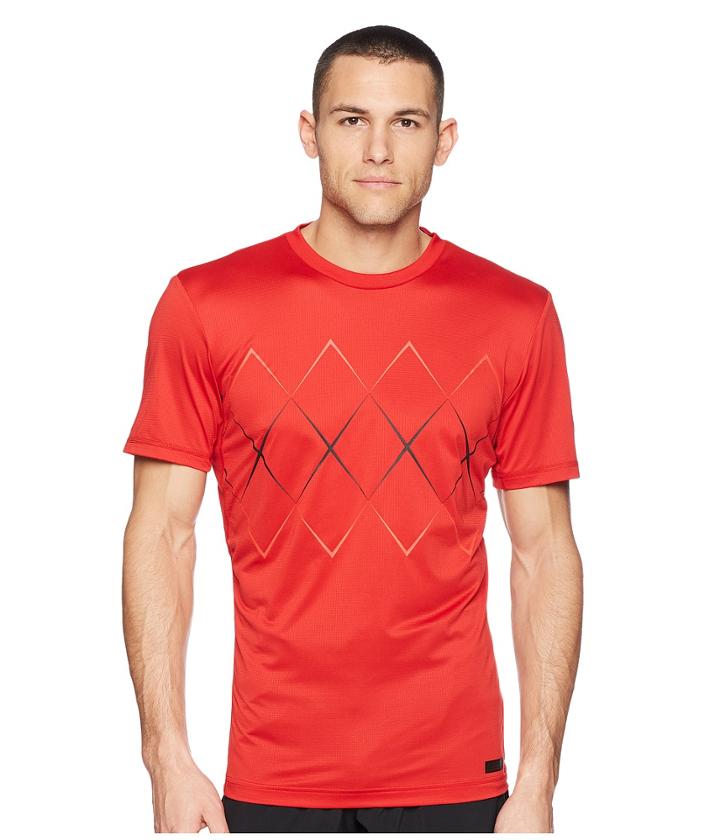 Adidas Barricade Tee (scarlet) Men's T Shirt