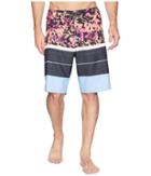 Quiksilver Slab Island 21 Boardshorts (silver Lake Blue) Men's Swimwear