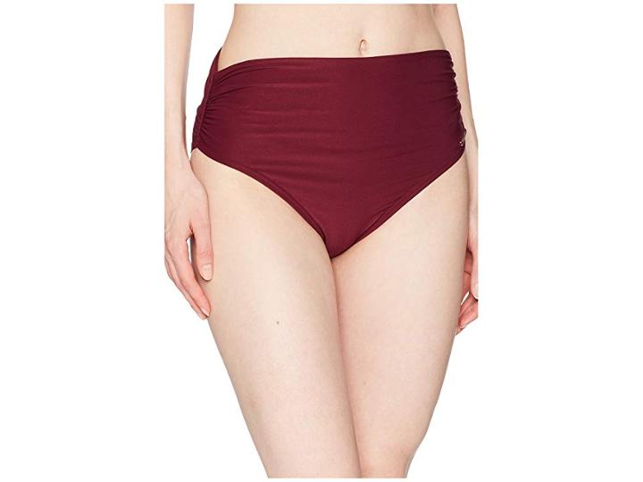 Vince Camuto Shore Shades Convertible High-waist Bikini Bottom (fig) Women's Swimwear