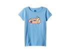 Life Is Good Kids Inner Tube Rocket Tee (little Kids/big Kids) (powder Blue) Girl's T Shirt