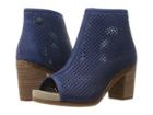 Hush Puppies Reyna Mariska (blue Nubuck) Women's Wedge Shoes