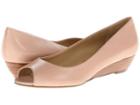 Trotters Lonnie (blush Glazed Kid Leather) Women's Wedge Shoes
