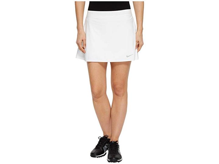 Nike Golf Flex Skort Woven 14 (white/white/black) Women's Skort