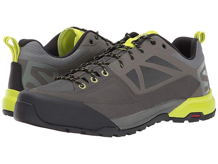 Salomon X Alp Spry (castor Gray/beluga/lime Punch) Men's Shoes