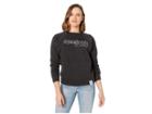 Reebok Activchill Iconic Fleece Crew (black) Women's Clothing