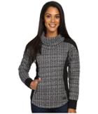 The North Face Ma Thermoball Pullover (tnf Black Lace Print (prior Season)) Women's Long Sleeve Pullover