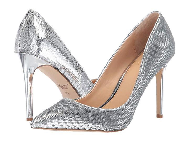 Jewel Badgley Mischka Jade (silver) Women's Shoes
