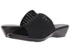 Athena Alexander Viola (black Stretch) Women's Sandals