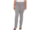 Jag Jeans Plus Size Plus Size Peri Pull-on In Bay Twill (grey Streak) Women's Casual Pants
