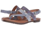 Sofft Bena (denim/blue/pale Blue Oyster/calgary/cow Quilin) Women's Sandals