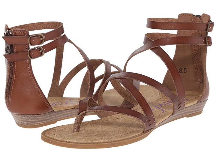 Blowfish Bungalow (whiskey Dyecut Pu) Women's Sandals