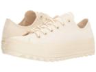 Converse Chuck Taylor(r) All Star Lift Ripple Canvas Ox (natural/natural/natural) Women's Classic Shoes