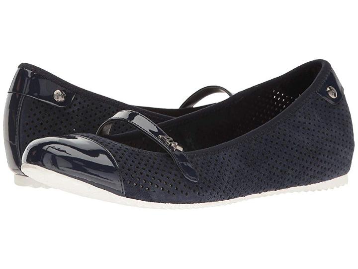 Anne Klein Zariel (navy Multi Nubuck) Women's Shoes