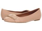Calvin Klein Oneta (desert Sand Nappa/patent Smooth) Women's Shoes