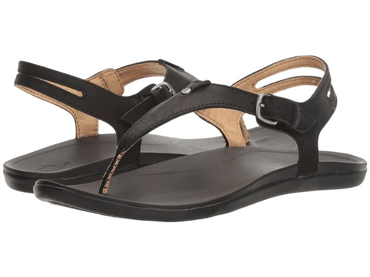 Olukai 'eheu (black/black) Women's Sandals