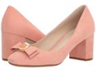Cole Haan Tali Bow Pump (coral Almond Suede) Women's Shoes