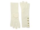 Michael Michael Kors Rib Gloves (cream/gold) Extreme Cold Weather Gloves
