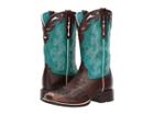 Ariat Sidekick (chocolate Chip/turquoise) Cowboy Boots