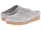 Haflinger Lacey (silver Grey) Women's Slippers