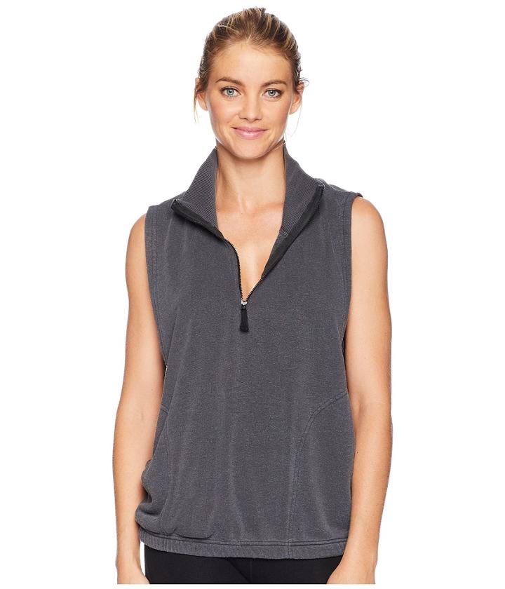 Free People Movin On Vest (black) Women's Vest