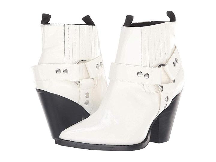 Jane And The Shoe Lincoln (white Patent) Women's Boots