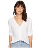 Tavik Max Long Sleeve Shirt (white) Women's Long Sleeve Pullover