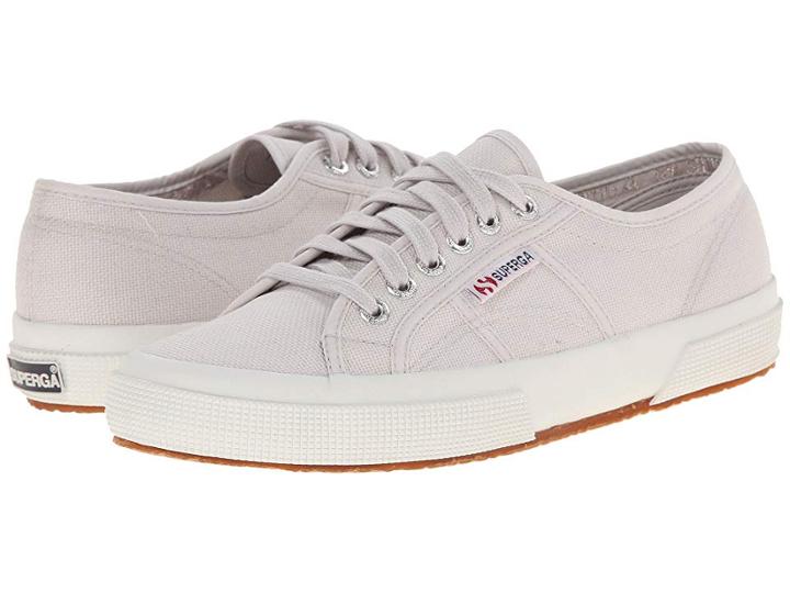 Superga 2750 Cotu Classic Sneaker (grey Seashell) Lace Up Casual Shoes