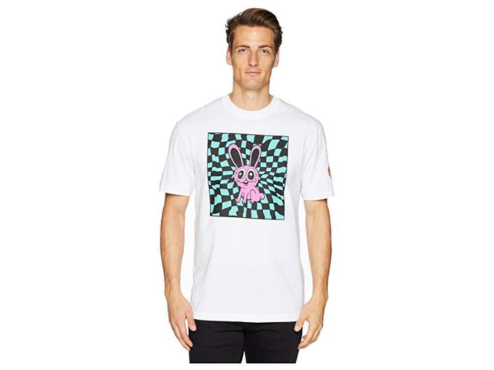 Mcq Bunny Check T-shirt (white) Men's T Shirt