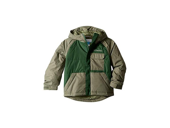 Columbia Kids Casual Slopestm Jacket (little Kids/big Kids) (forest Heather/cypress Heather) Boy's Coat