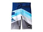 Quiksilver Kids Highline Slab Boardshorts (toddler/little Kids) (medieval Blue) Boy's Swimwear