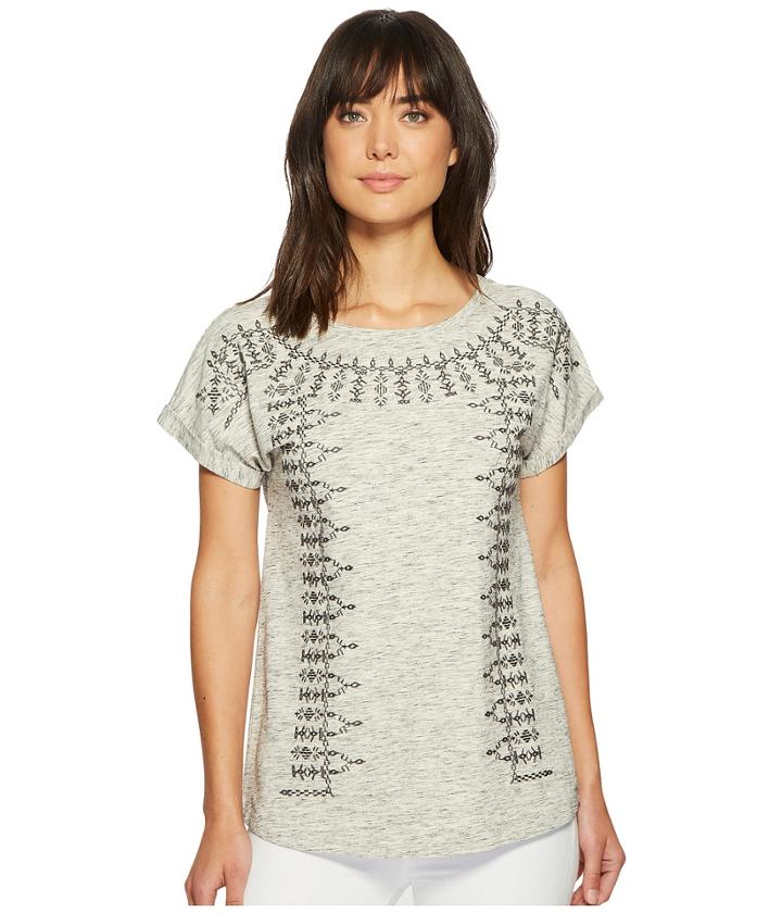 Nic+zoe Henna Top (zinc Mix) Women's T Shirt